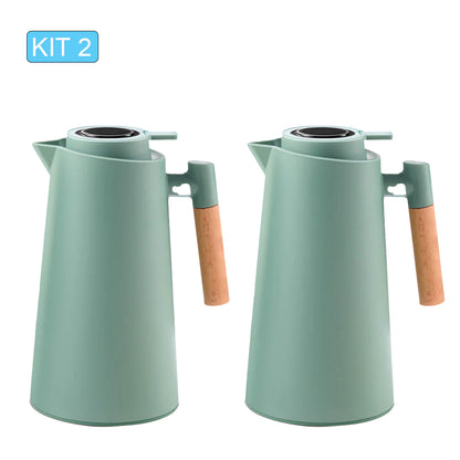 Garrafa Térmica de água 1 Litro Com Termômetro Led