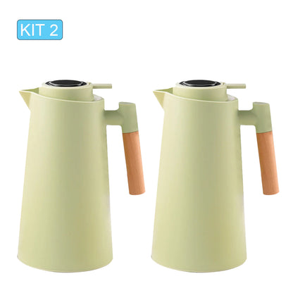 Garrafa Térmica de água 1 Litro Com Termômetro Led