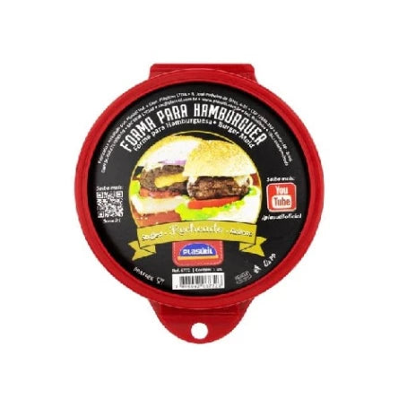 Forma Moldeladora para Hambúrguer Recheado Artesanal Caseiro