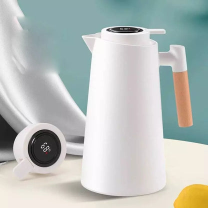 Garrafa Térmica de água 1 Litro Com Termômetro Led