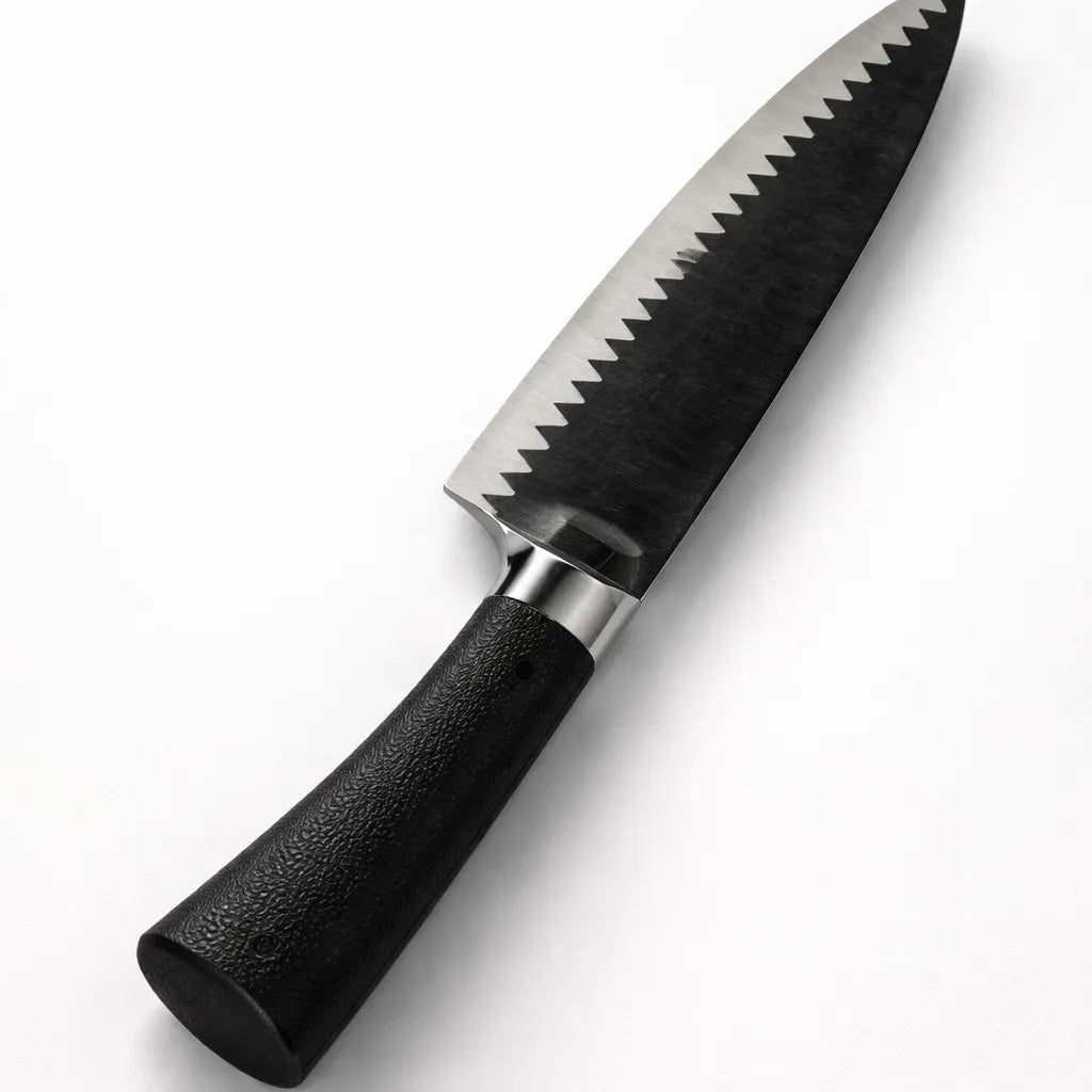 Jogo De Facas Inox+Descascador e Tesoura 6 Peças