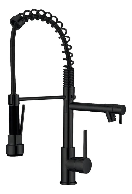 Torneira De Cozinha Gourmet Com Alça Única e Extensor De Spray