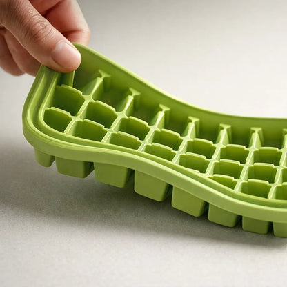 Máquina De Gelo/Molde De Cubo Caixa De Armazenamento Com Tampa Dupla Camada