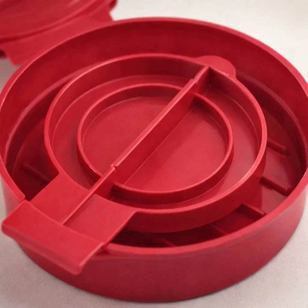 Forma Moldeladora para Hambúrguer Recheado Artesanal Caseiro