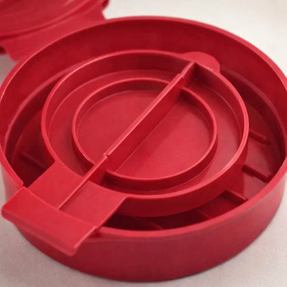 Forma Moldeladora para Hambúrguer Recheado Artesanal Caseiro